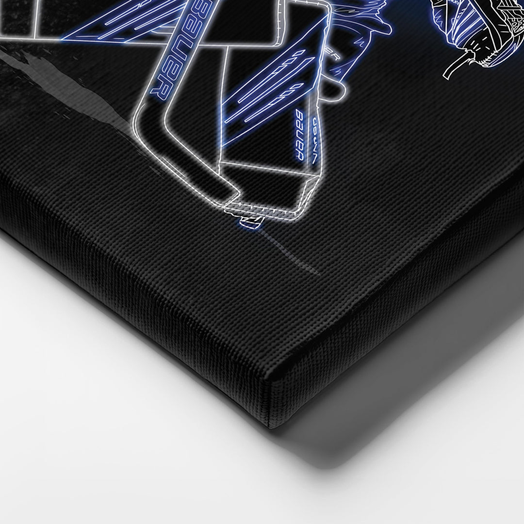 Andrei Vasilevskiy Neon Canvas Art | Lightning Wall Decor - CanvasNeon