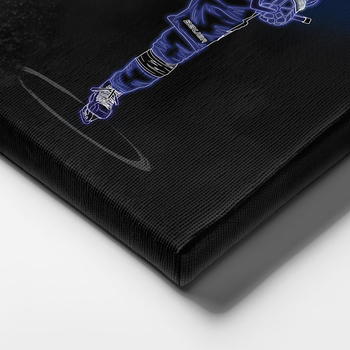 Nikita Kucherov Neon Canvas Art | Lightning Wall Decor - CanvasNeon