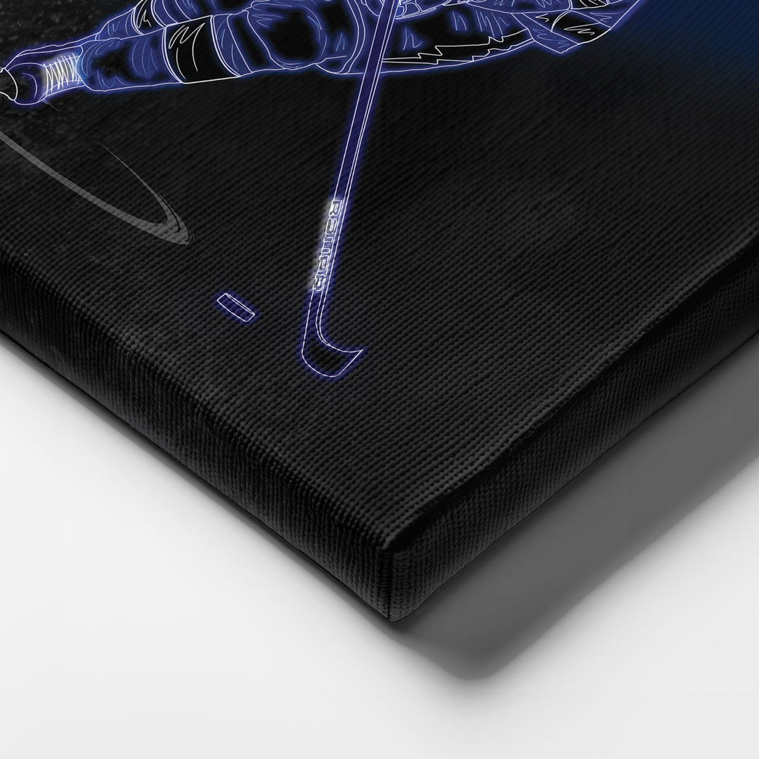 Victor Hedman Neon Canvas Art | Lightning Wall Decor - CanvasNeon