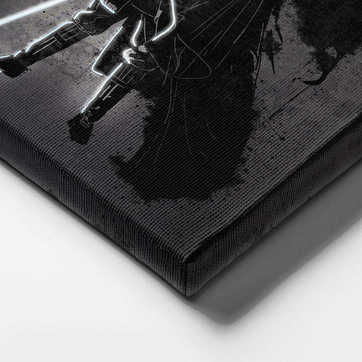 Anakin Skywalker Canvas | Star Wars Neon Wall Art - CanvasNeon