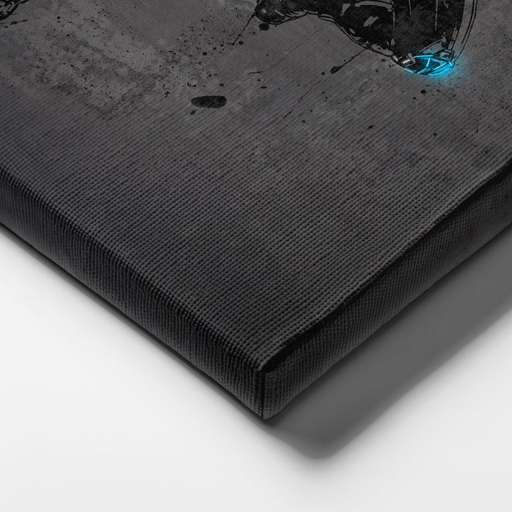 Black Widow Canvas | Marvel Neon Wall Art - CanvasNeon