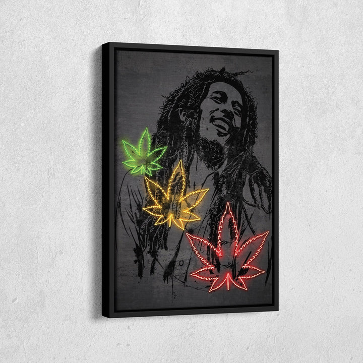 Bob Marley - CanvasNeon