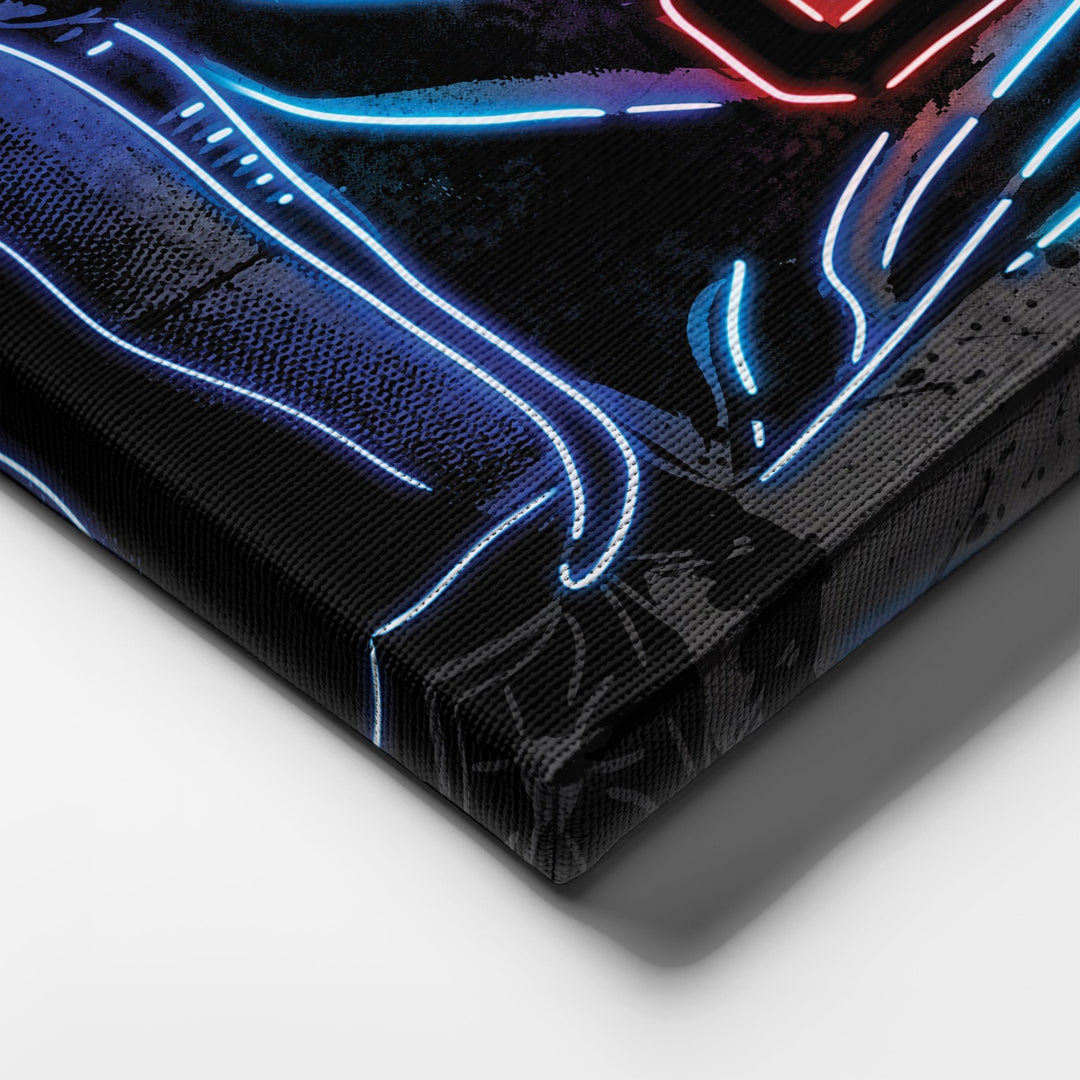 Brooklyn Nets Custom Jersey Canvas | Neon Wall Art - CanvasNeon