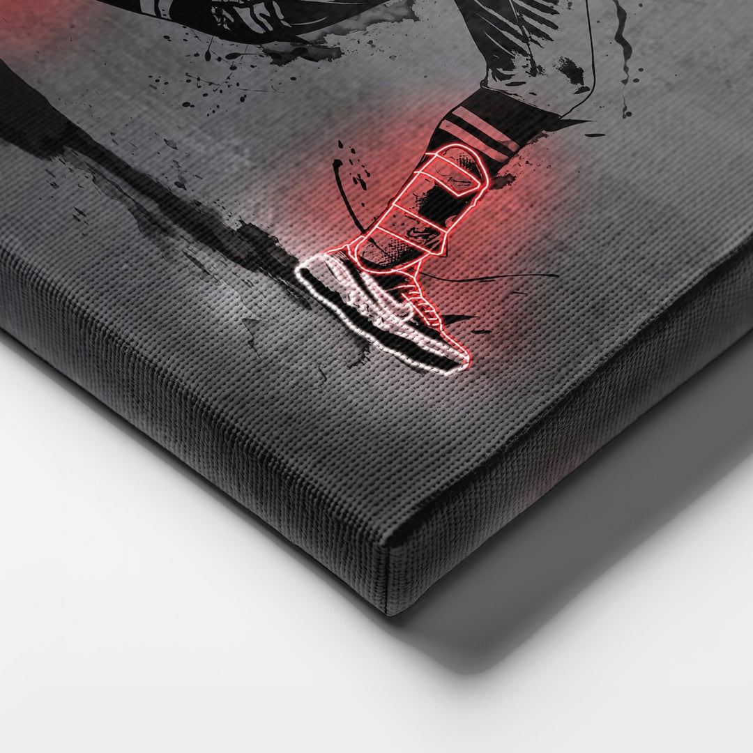 Carlos Correa Neon Canvas Art | Modern Wall Decor for Twins Fans - CanvasNeon