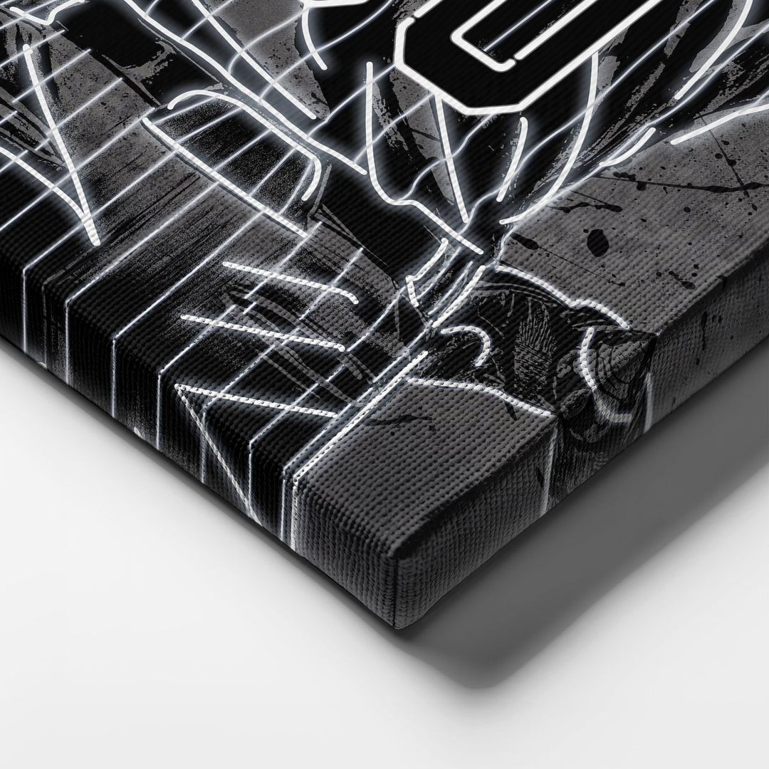 Chicago White Sox Custom Jersey Canvas | Neon Wall Art - CanvasNeon
