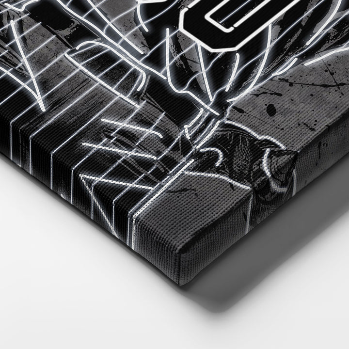 Chicago White Sox Custom Jersey Canvas | Neon Wall Art - CanvasNeon