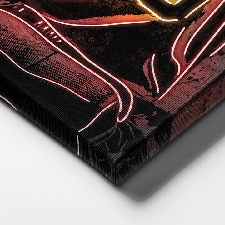 Cleveland Cavaliers Custom Jersey Canvas | Neon Wall Art - CanvasNeon