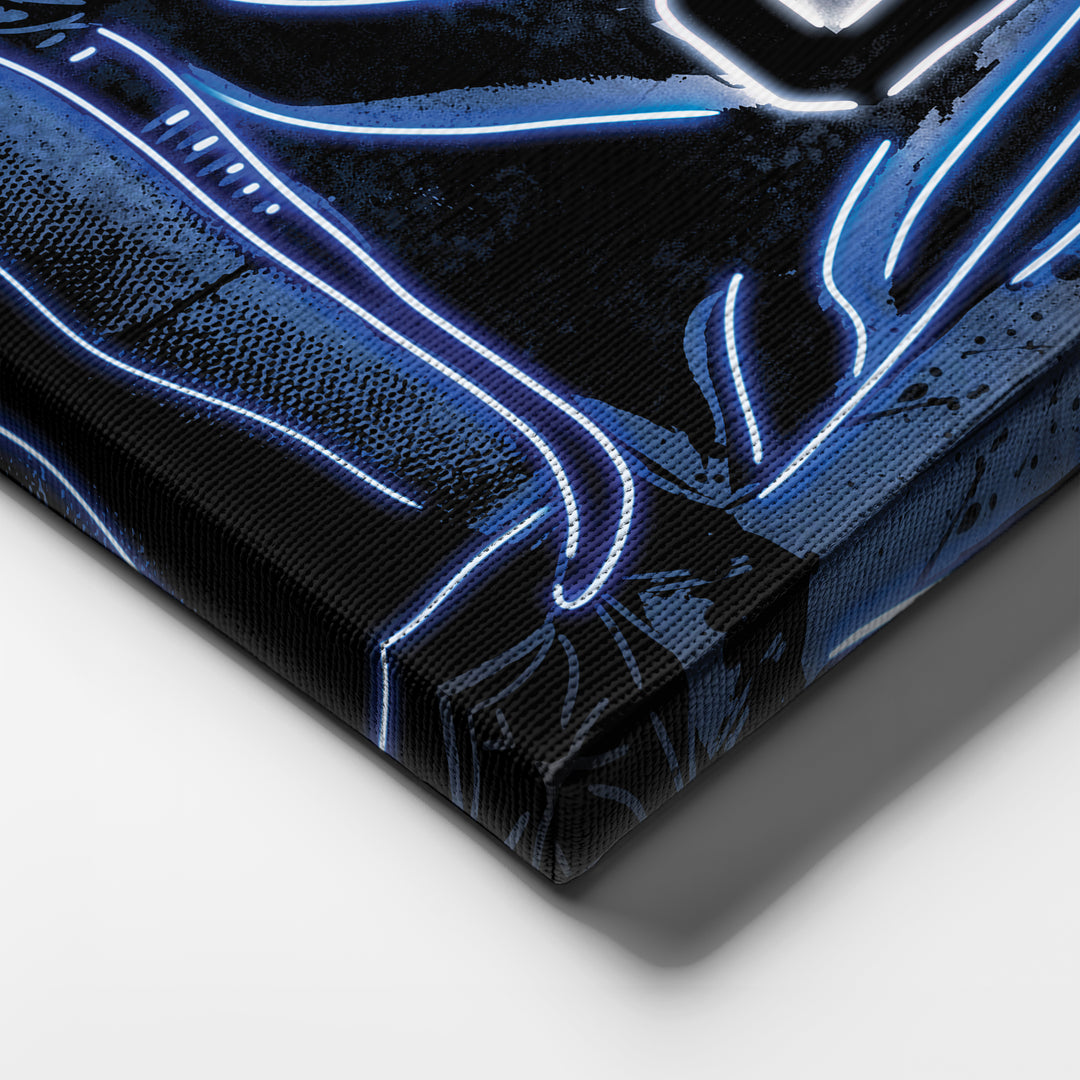 Oklahoma City Thunder Custom Jersey Canvas | Neon Wall Art