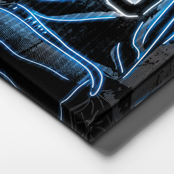 Orlando Magic Custom Jersey Canvas | Neon Wall Art