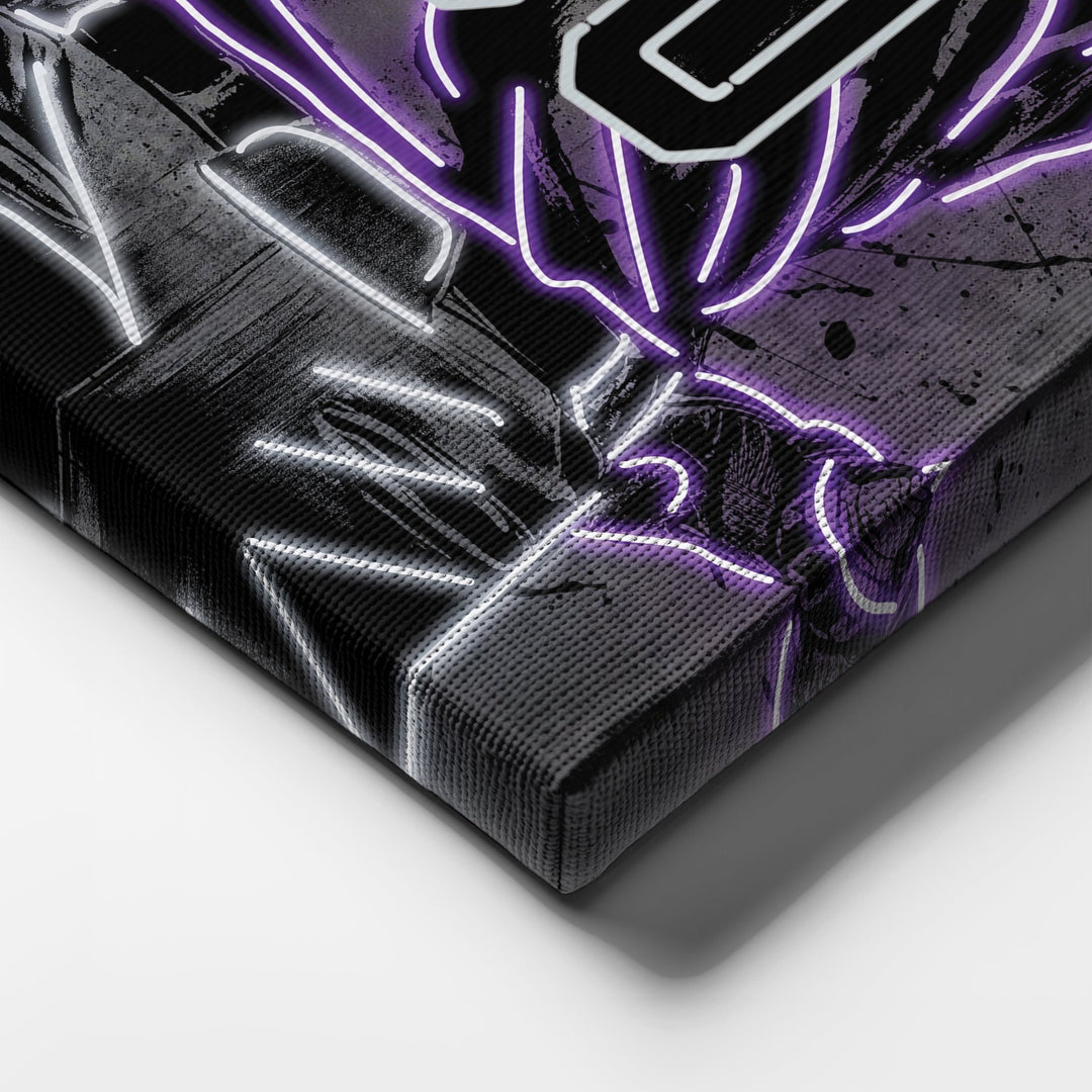Colorado Rockies Custom Jersey Canvas | Neon Wall Art - CanvasNeon