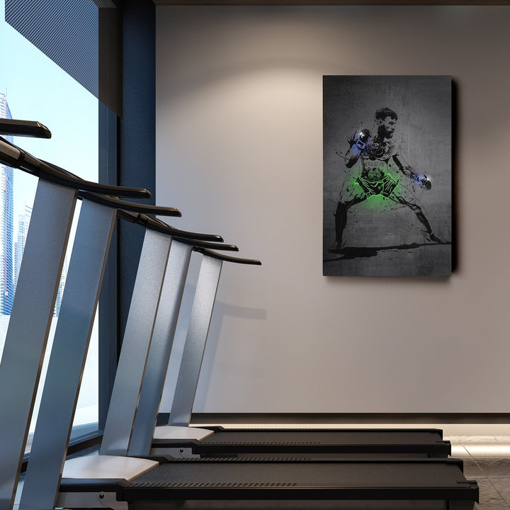 Conor McGregor Neon Canvas Art | Modern Wall Decor for UFC Fans - CanvasNeon