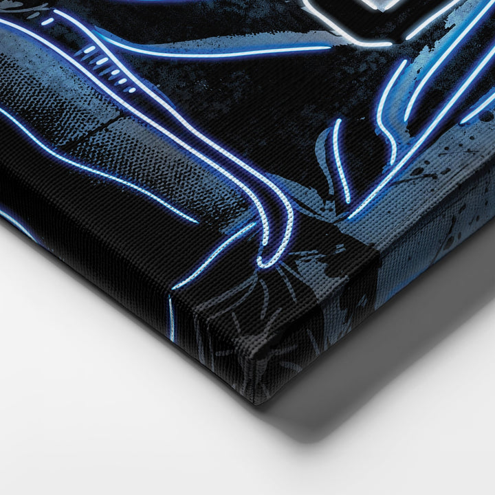 Dallas Mavericks Custom Jersey Canvas | Neon Wall Art - CanvasNeon