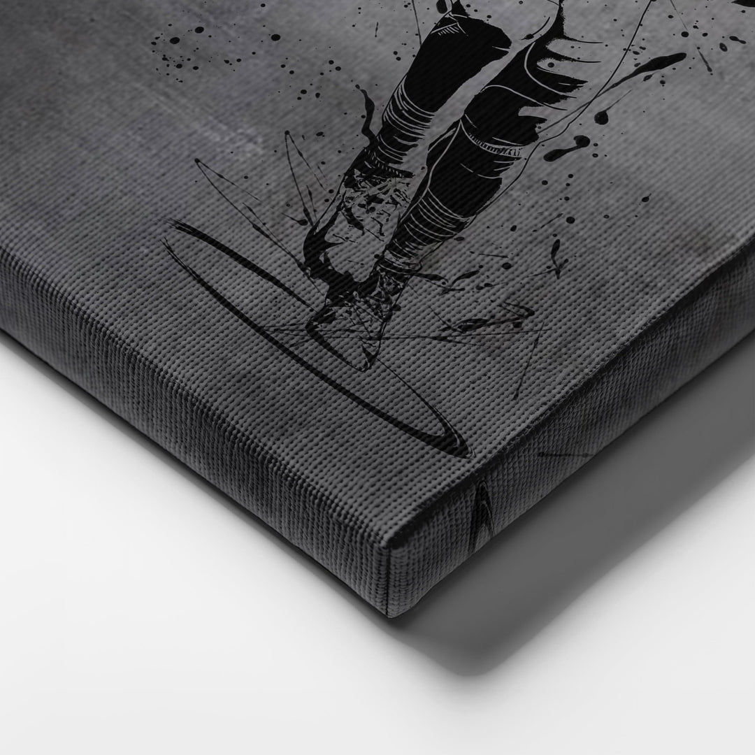 Daniel Jones Neon Canvas Art | Modern Wall Decor for Giants Fans - CanvasNeon