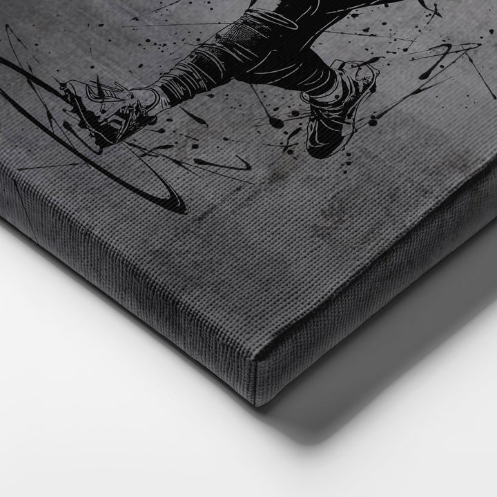 Derrick Henry Neon Canvas Art | Modern Wall Decor for Titans Fans - CanvasNeon