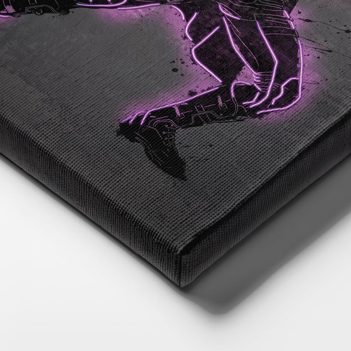 Hawkeye Canvas | Marvel Neon Wall Art - CanvasNeon