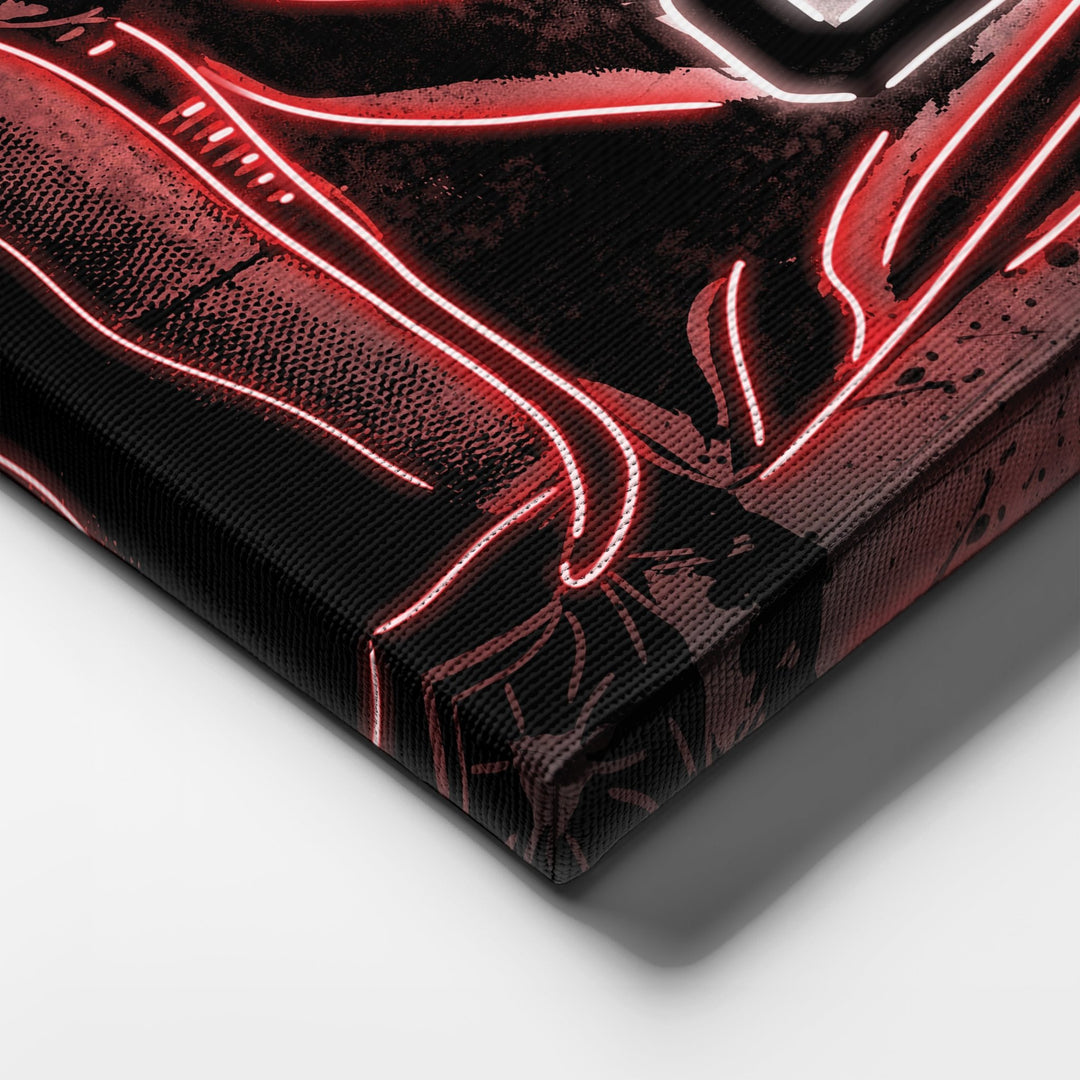 Houston Rockets Custom Jersey Canvas | Neon Wall Art - CanvasNeon