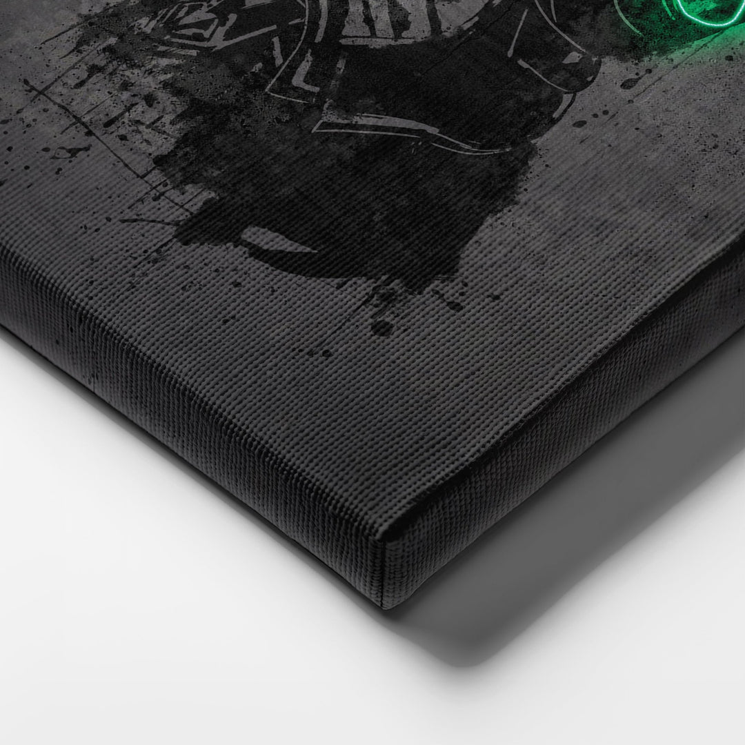 Infinity Gauntlet Canvas | Marvel Neon Wall Art - CanvasNeon