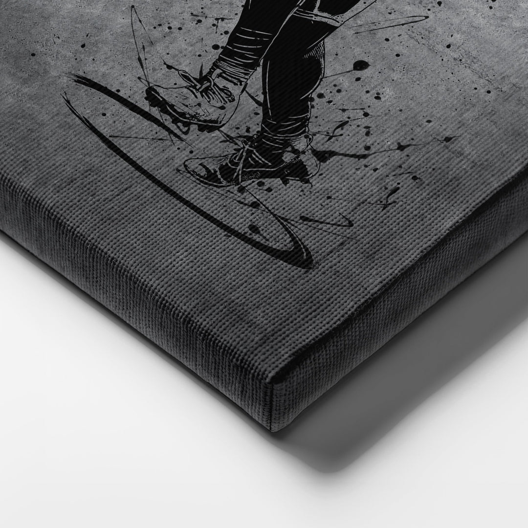 Jalen Ramsey Neon Canvas Art | Modern Wall Decor for Rams Fans - CanvasNeon