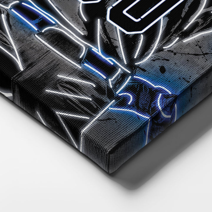 Kansas City Royals Custom Jersey Canvas | Neon Wall Art - CanvasNeon