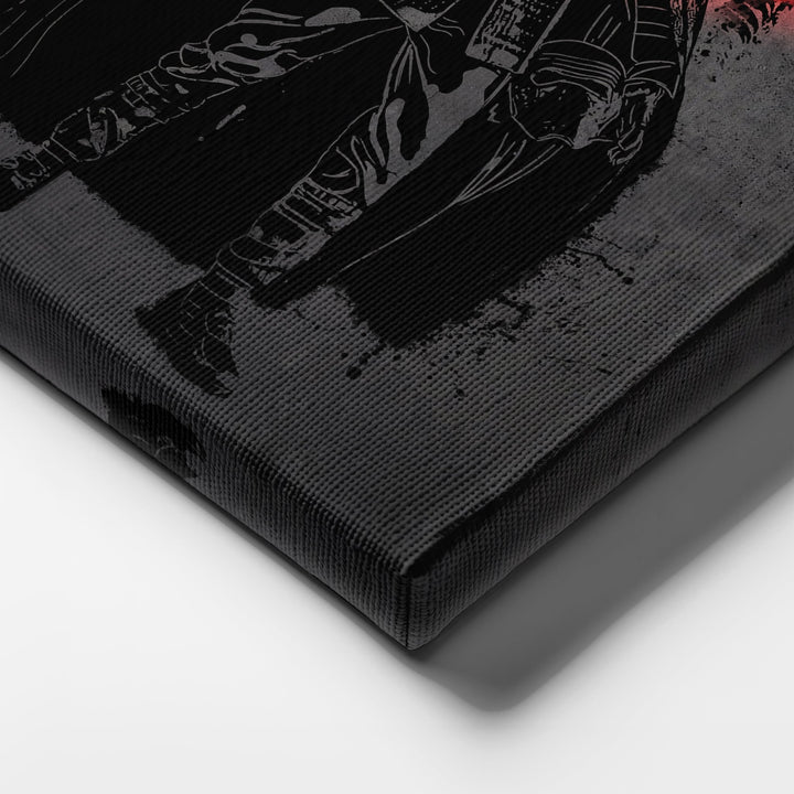 Kylo Ren Canvas | Star Wars Neon Wall Art - CanvasNeon