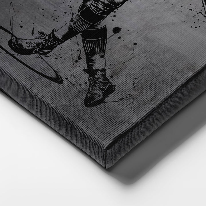 Lawrence Taylor Neon Canvas Art | Modern Wall Decor for Giants Fans - CanvasNeon