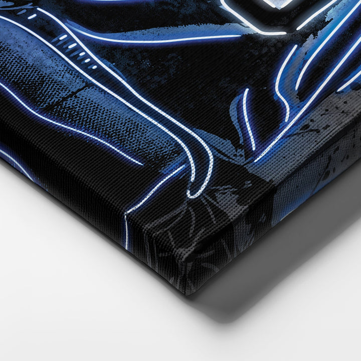 Los Angeles Clippers Custom Jersey Canvas | Neon Wall Art - CanvasNeon