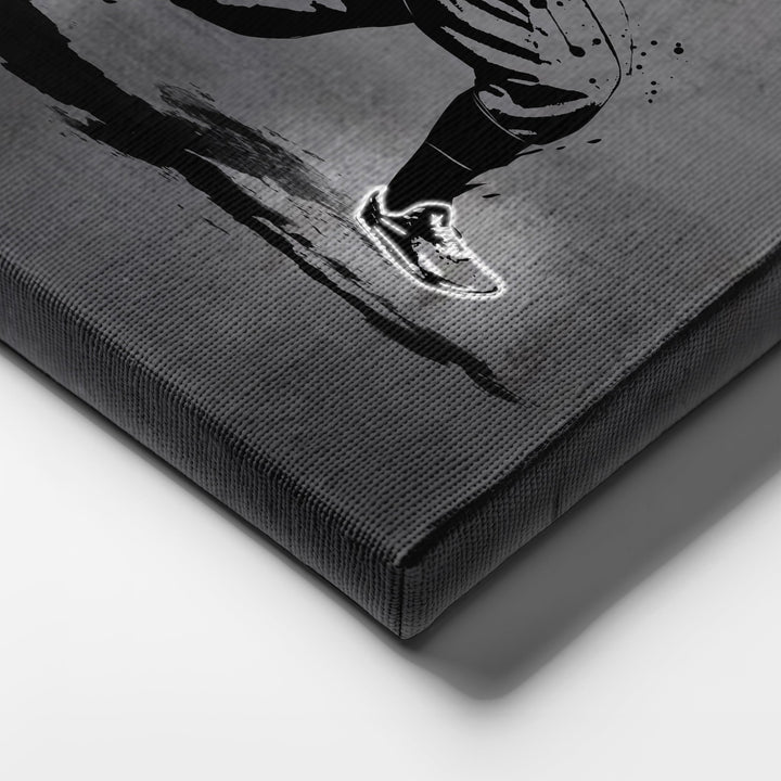 Lou Gehrig Neon Canvas Art | Modern Wall Decor for Yankees Fans - CanvasNeon