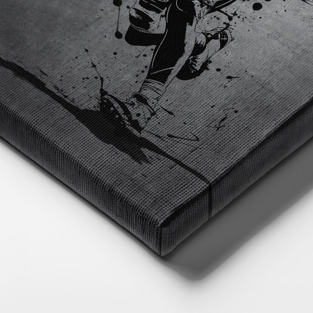 Michael Thomas Neon Canvas Art | Modern Wall Decor for Saints Fans - CanvasNeon
