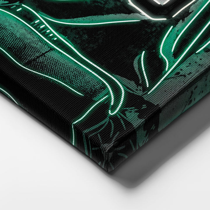 Milwaukee Bucks Custom Jersey Canvas | Neon Wall Art - CanvasNeon