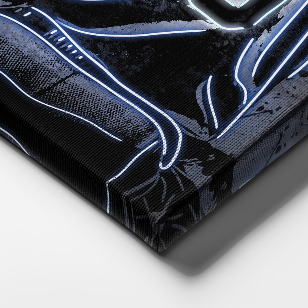 Minnesota Timberwolves Custom Jersey Canvas | Neon Wall Art - CanvasNeon