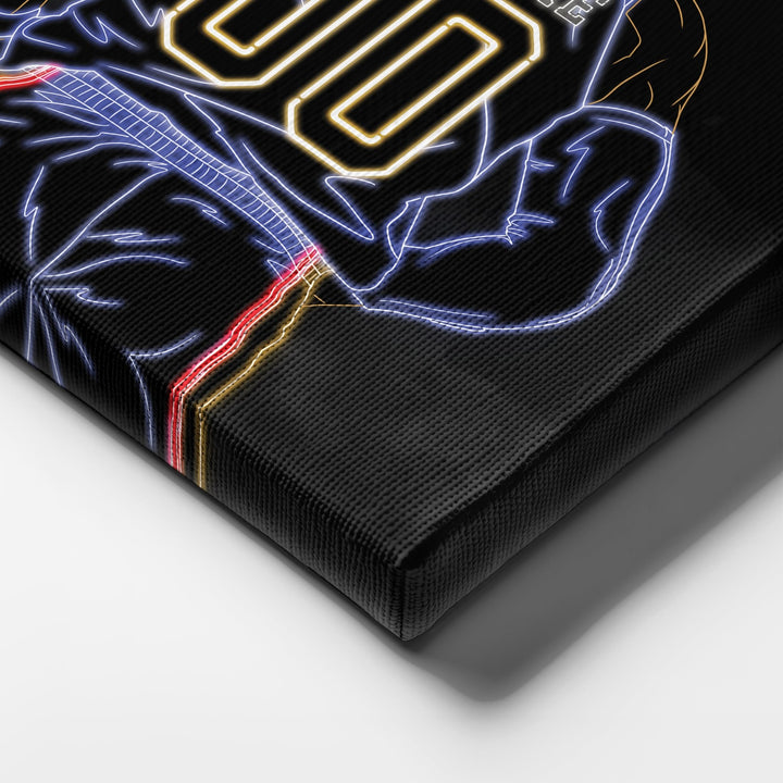 New Orleans Pelicans Personalized Jersey Canvas | Neon Wall Art - CanvasNeon
