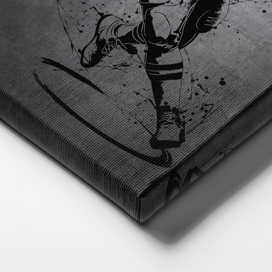 Reggie White Neon Canvas Art | Modern Wall Decor for Eagles Fans - CanvasNeon