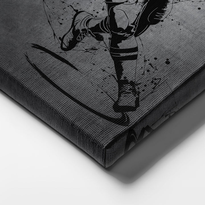 Reggie White Neon Canvas Art | Modern Wall Decor for Eagles Fans - CanvasNeon