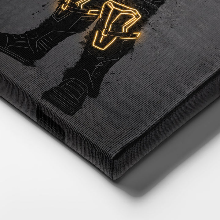 Thanos Canvas | Marvel Neon Wall Art - CanvasNeon