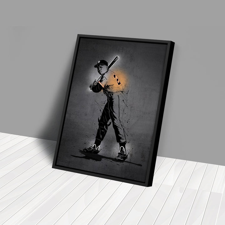 Willie Mays San Francisco Giants - CanvasNeon