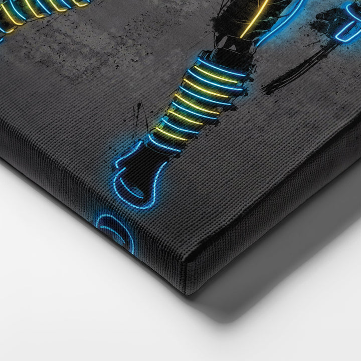 Wolverine Canvas | Marvel Neon Wall Art - CanvasNeon